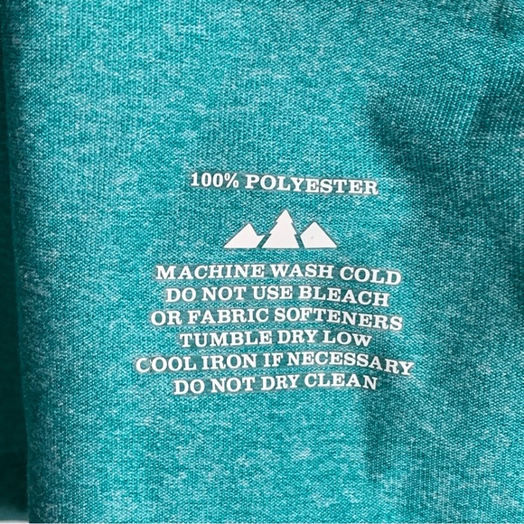 REI Co-Op teal short sleeved athletic tee shirt XL gym running workout XL - Picture 5 of 5